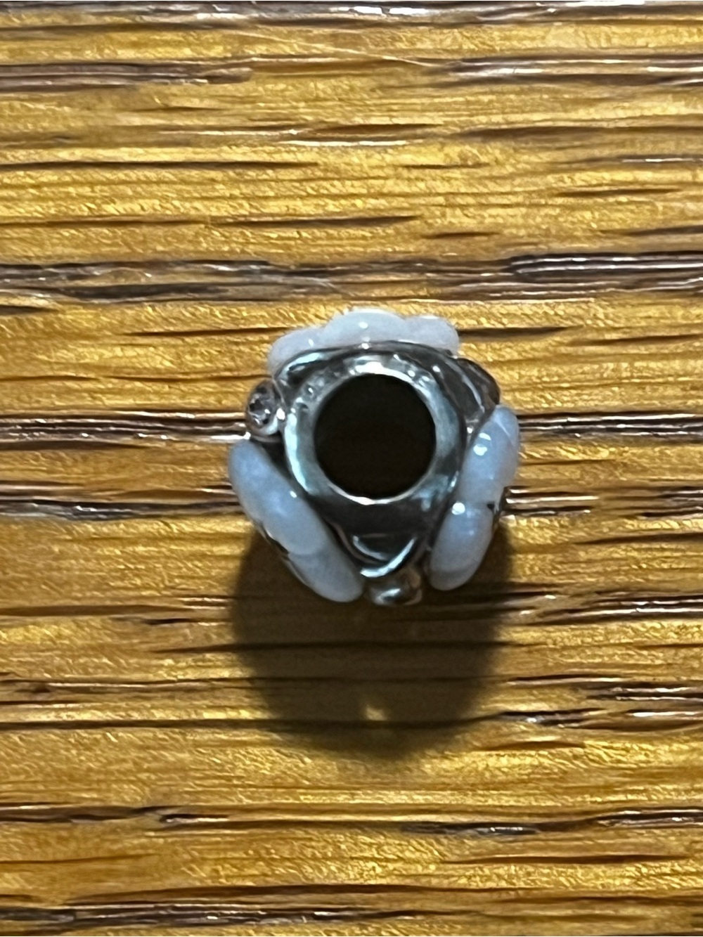 AUTHENTIC PANDORA Luminous Florals Charm MOP Silver 791894MOP - Retired/Rare - Picture 8 of 10